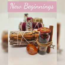 Load image into Gallery viewer, New Beginnings Spell Bottle Bundle