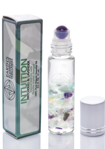 Intuition Crystal Infused Essential Oil Roller Ball