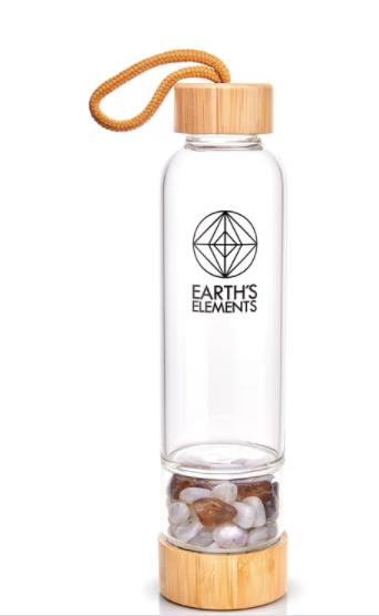 Divine Empowerment Crystal Infused Water Bottle