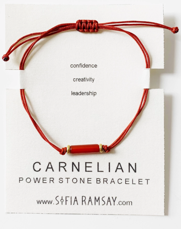 Carnelian Power Stone Bracelet