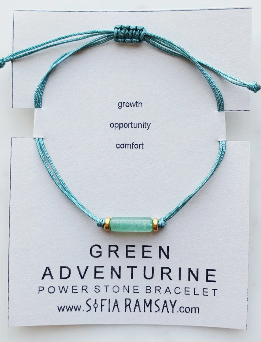 Green Aventurine Power Stone Bracelet